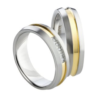 Eheringe Verlobungsringe 925 Silber Ringe mit echtem Topas Ring Gravur SPT126 